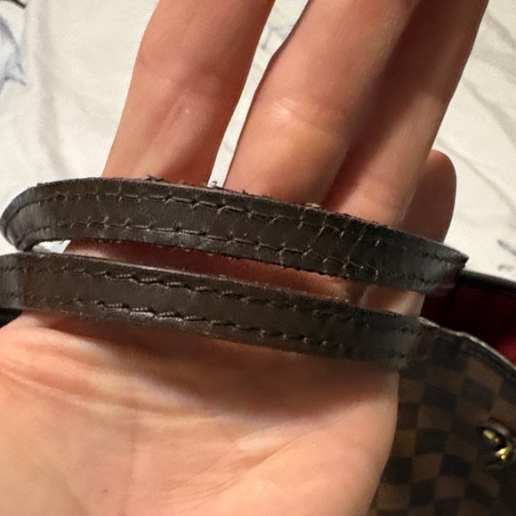 LV authentic Checkered Tote Bag and Wallet Set - Picture 4 of 8